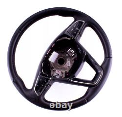 Leather Steering Wheel Seat Leon 3 2012-2020 Yr New Cover Recovered