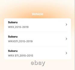 Led steering wheel for volante subaru WRX STI LED racing car real carbon fibre