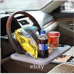 Lightter Steering Wheel Desk, Car Table Steering Wheel Tray and Vehicle Seat