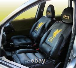 Liverpool FC Car Seat Covers Limited Edition (pair) plus steering wheel cover