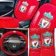 Liverpool Fc Car Seat Cover Set X 2 Plus Steering Wheel Cover Or Seat Belts Free