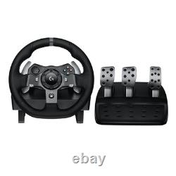 Logitech G G920 Racing Wheel & Pedals (Xbox Series XS, Xbox One, PC)