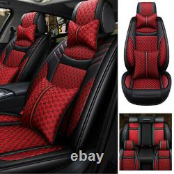 Luxury Auto SUV Truck Car Seats Cover 5-Sits Front Rear Full Set with Cushions