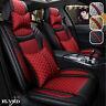 Luxury Car Seat Cover 6d Pu Leather Fashion 5-seats Cushion Saloon Suv Universal