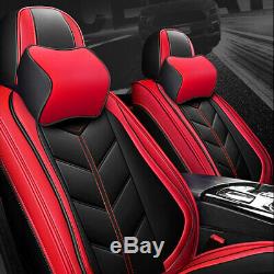 Luxury Car Seat Covers PU Leather Protector Cushion For Universal Sport Car SUV