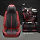 Luxury Pu Leather Car Suv Seat Covers Set Universal Withsteering Wheel Us