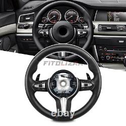 M Look Leather Steering Wheel For BMW F07 F10 F11 530i F06 F12 640i F01 740i