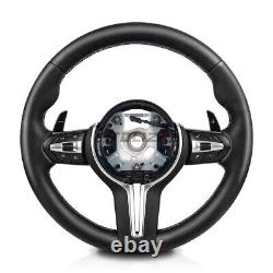 M Look Leather Steering Wheel For BMW F07 F10 F11 530i F06 F12 640i F01 740i