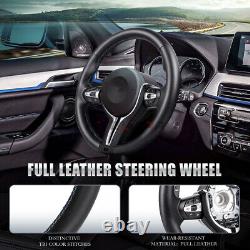 M Look Leather Steering Wheel For BMW F07 F10 F11 530i F06 F12 640i F01 740i