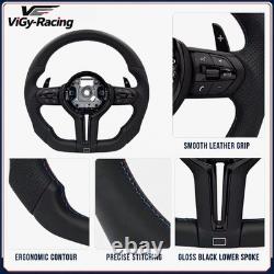 M Sport Leather Steering Wheel For BMW F30 F32 F20 F21 F15 F22 F25 F16 M2 M3 M4