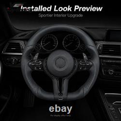 M Sport Leather Steering Wheel For BMW F30 F32 F20 F21 F15 F22 F25 F16 M2 M3 M4