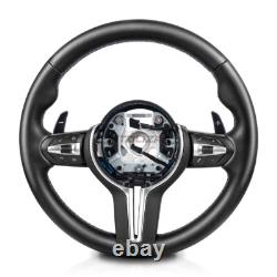 M Style Leather Steering Wheel For BMW F30 330i F32 440i F80 M3 F82 M4 WithHeating