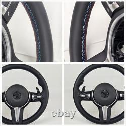 M Style Leather Steering Wheel For BMW F30 F33 F20 F21 F15 F22 F25 F16 M2 M3 M4