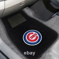 MLB Chicago Cubs Car Truck Seat Covers Floor Mats Steering Wheel Cover Emblem