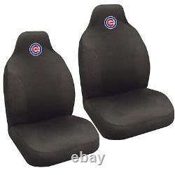 MLB Chicago Cubs Car Truck Seat Covers Floor Mats Steering Wheel Cover Emblem