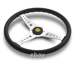 MOMO CAL36BK2S Racing Heritage Steering Wheel