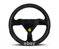 MOMO MOD. 11 Steering Wheel 260mm Diameter Black Suede Finish R1920/26S