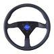 Momo Monte Carlo Steering Wheel 350mm Blue Stitching Montecarlo Us Momo Dealer