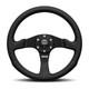 Momo Motorsport Competition Steering Wheel Black Airleather, 350mm Com35bk0b