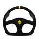 Momo Motorsport Mod. 30 Racing Steering Wheel Black Suede, 320mm R1960/32s