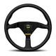 Momo Motorsport Mod. 78 Racing Steering Wheel Black Leather, 350mm R1909/35l