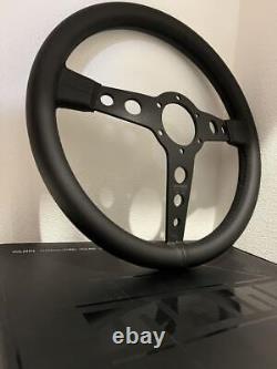 MOMO PROTOTIPO Black Edition Steering Wheel 350mm Unused F/S Ships from Japan