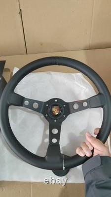 MOMO Porsche Classic Performance Steering Wheel 350mm Black Leather PCG34708410