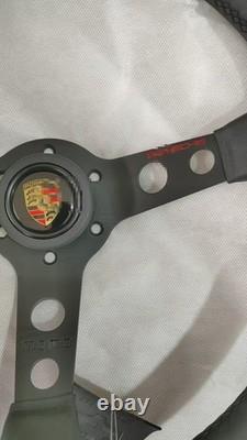 MOMO Porsche Classic Performance Steering Wheel 350mm Black Leather PCG34708410