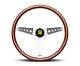 Momo Steering Wheel California Wood 360 Diam 34.5 Dish Mahogany Wood Pol Spokes