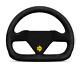 Momo Steering Wheel Mod. 12 250 Diameter 0 Dish Black Suede Black Spokes