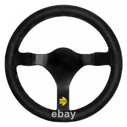 MOMO Steering Wheel MOD. 31 320 Diameter 0 Dish Black Suede Black Spokes