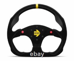 MOMO Steering Wheel Mod 30 with Buttons Black Suede 320mm R1960/32SHB