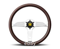 MOMO Steering Wheel Super Grand Prix 350 Diameter 37 Dish Mahogany Wood