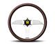 Momo Steering Wheel Super Grand Prix 350 Diameter 37 Dish Mahogany Wood