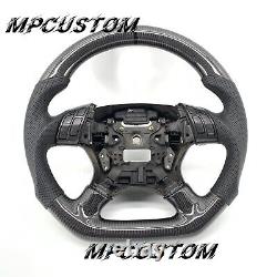 MPcustom%Real Carbon fiber Steering Wheel fit For Honda 7th gen Accord 2003-2007