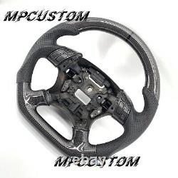 MPcustom%Real Carbon fiber Steering Wheel fit For Honda 7th gen Accord 2003-2007