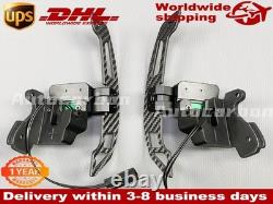 Magnetic Carbon Fiber Steering Wheel Paddles Shifters for Ford Raptor F150 15-20