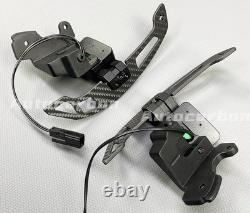 Magnetic Carbon Fiber Steering Wheel Paddles Shifters for Ford Raptor F150 15-20