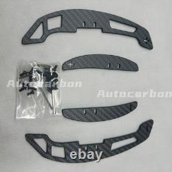 Magnetic Carbon Fiber Steering Wheel Paddles Shifters for Ford Raptor F150 15-20