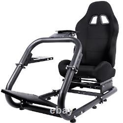 Minneer Racing Simulator Cockpit Stand Fit for Logitech G25 G27 G29 Thrustmaster