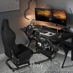 Minneer Racing Simulator Cockpit Stand Fit for Logitech G25 G27 G29 Thrustmaster