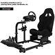 Minneer Simulator Cockpit Fit Logitech G29 G920 Steering Wheel Stand With Seat