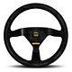 Momo Automotive Accessories R1913/35s Mod 69 Steering Wheel Black Suede