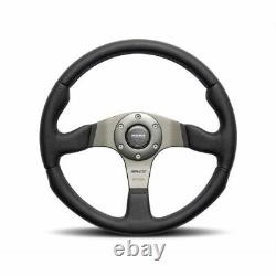 Momo Automotive Accessories TRK-R35BK0B 350mm Trek-R Steering Wheel NEW