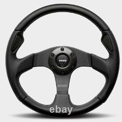 Momo Automotivejet32bk0b Jet Steering Wheel Leath Er / Air Leather 320Mm