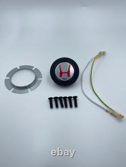 Momo Monte Carlo steering wheel with NSX-R horn kit Fits Honda Acura DC2 DC5 Egs