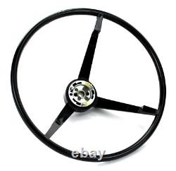 Mustang Steering Wheel Standard Colored 1965 1966 Black