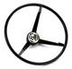 Mustang Steering Wheel Standard Colored 1965 1966 Black