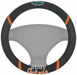 NCAA Florida Gators Floor Mats Seat Covers Steering Wheel Cover 10pc Set
