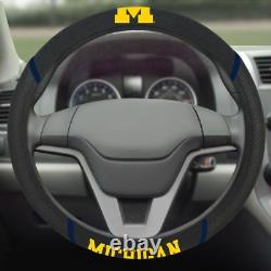 NCAA Michigan Wolverines Car Truck Floor Mats Seat Covers & Steering Wheel Cover